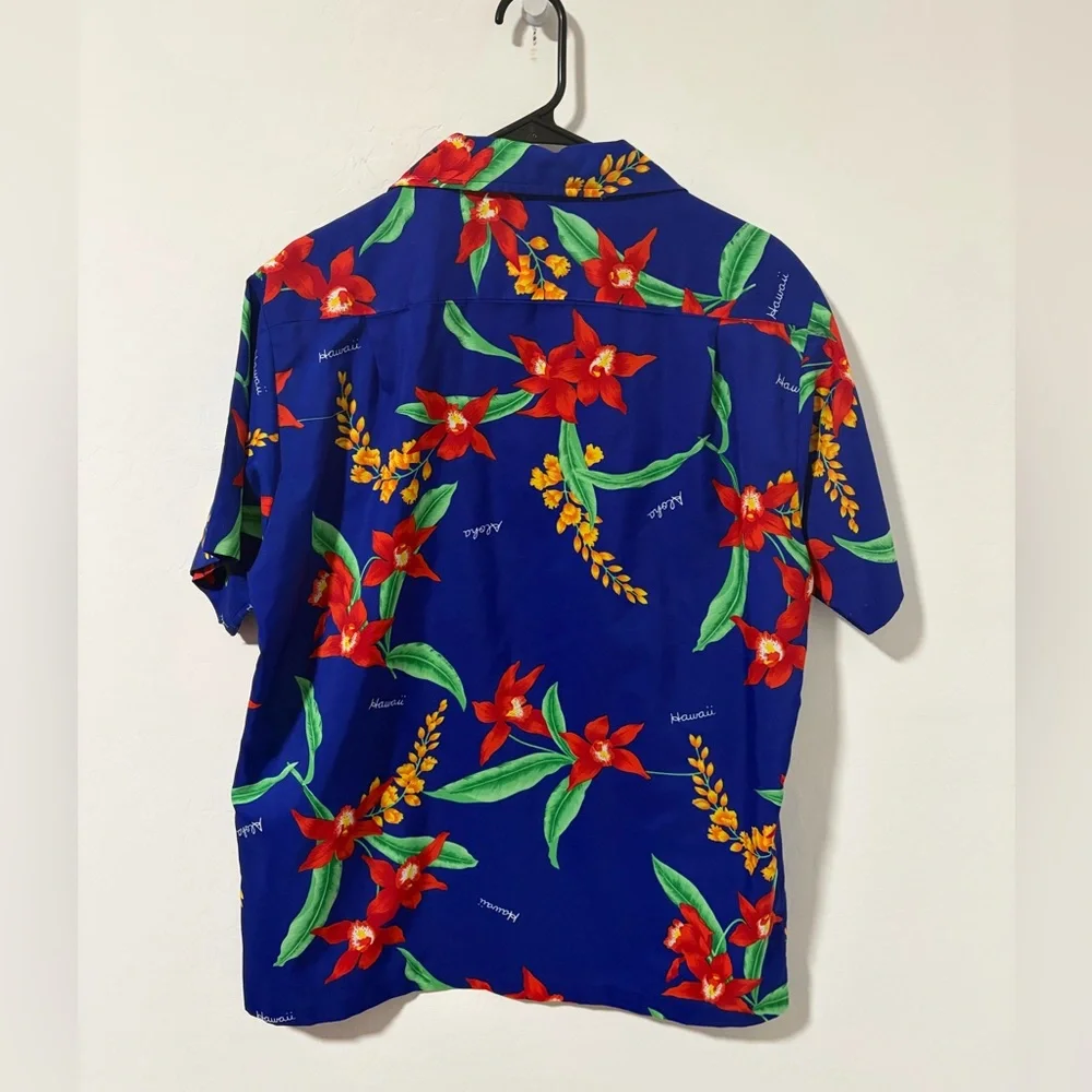 Vintage 1970’s K’s Fashion Hawaii Hawaiian button up shirt - Mens X Large - Picture 4 of 5